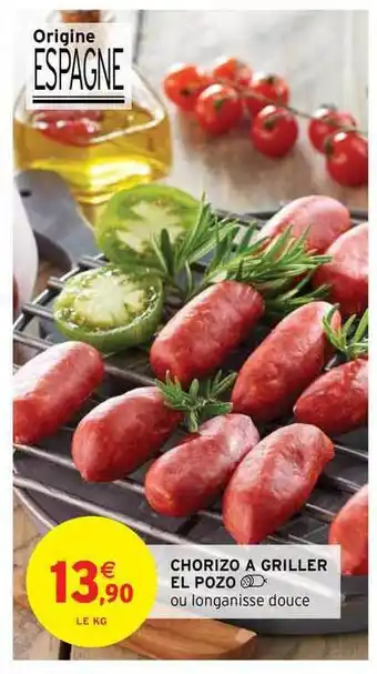 Chorizo à Griller El Pozo