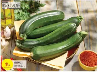 Intermarché Hyper Courgette offre