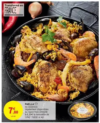 Intermarché Hyper Paella offre