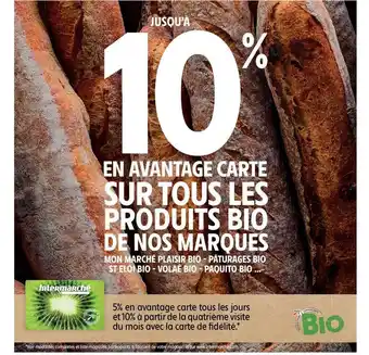 Intermarché Hyper Produits Bio De Nos Marques offre