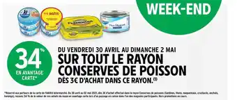 Intermarché Hyper Conserves De Poisson offre