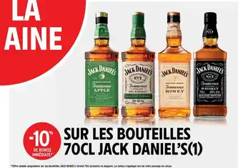 Intermarché Hyper Bouteilles 70cl Jack Daniel's offre