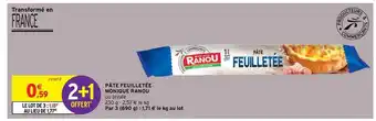 Intermarché Hyper Pâte Feuilletée Monique Ranou offre