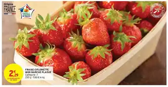 Intermarché Hyper Fraise Ciflorette Mon Marché Plaisir offre