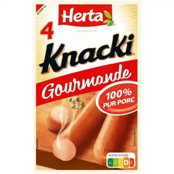 Auchan Knacki Gourmande Herta offre