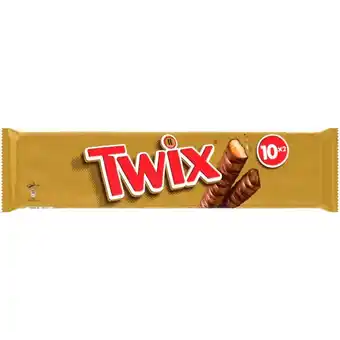Auchan Barres Chocolatées Twix offre