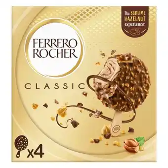 Auchan Glace Bâtonnet Ferrero Rocher Classic offre