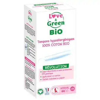 Auchan 2 + 1 Offert Au Choix Sur La Gamme Hygiène Féminine Love And Green offre