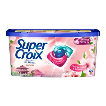 Auchan 50% De Remise Immédiate Sur Le 2Ème Sur La Gamme Des Lessives Liquides Et Écodoses Super Croix offre
