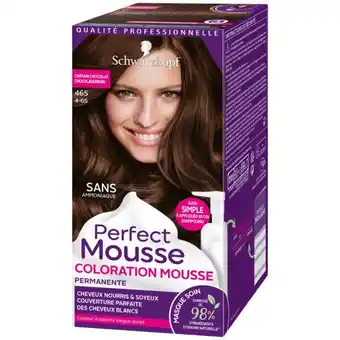 Auchan Coloration Schwarzopf Perfect Mousse offre