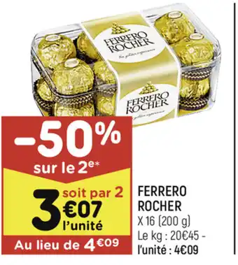 Leader Price Ferrero Rocher offre