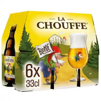 Auchan Bière Blonde La Chouffe offre