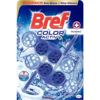 Auchan Bloc Wc Color Activ+ Marine Bref offre