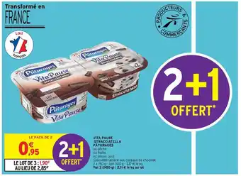 Intermarché Hyper Vita Pause Stracciatella Pâturages offre