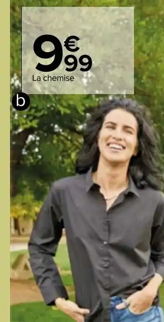 Carrefour Chemise femme offre
