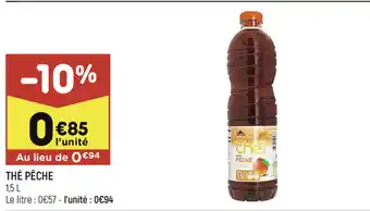 Thé Pêche