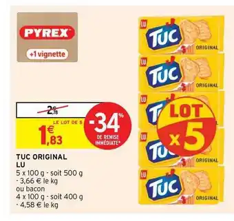 Intermarché Hyper Tuc Original Lu offre