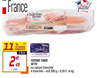 Netto Poitrine fumée Netto offre