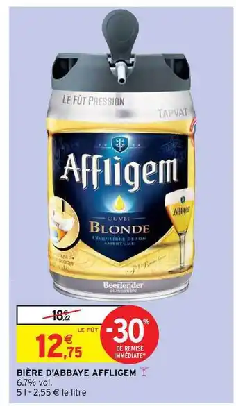 Intermarché Hyper Bière D'abbaye Affligem offre