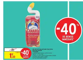 Gel Wc Action Intense Fruitopia édition Limitée
