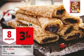Whaou! crêpes au chocolat