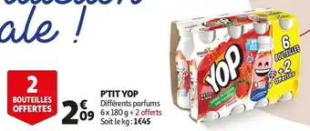 Auchan P'tit yop p'tit yop offre