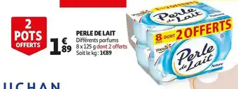 Auchan Perle de lait perle de lait offre