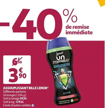 Lenor assouplissant bille*
