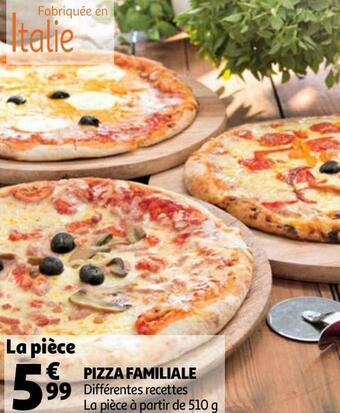 Auchan Pizza familiale offre