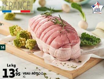 Auchan Veau : rôti offre