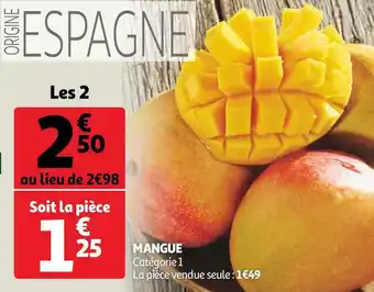 Auchan Mangue offre