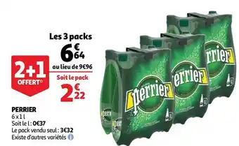 Auchan Perrier perrier offre
