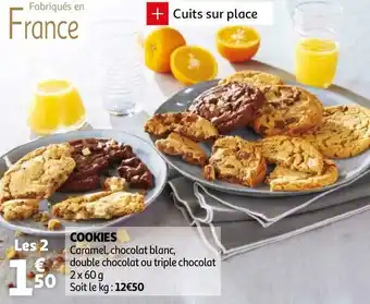 Auchan Cookies offre