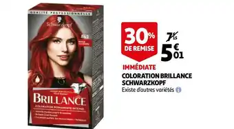 Schwarzkopf coloration brillance