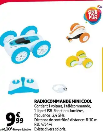 Auchan Radiocommande mini cool offre