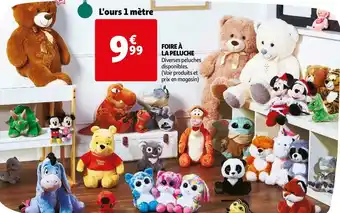 Auchan Foire à la peluche offre