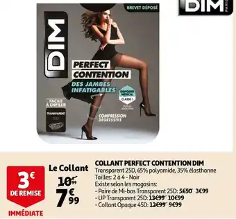 Auchan Dim collant perfect contention offre