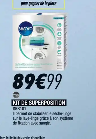 Blanc Brun KIT DE SUPERPOSITION offre