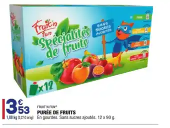 ALDI Purée de Fruits offre