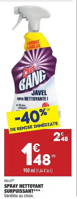 ALDI Spray Nettoyant Surpuissanr offre