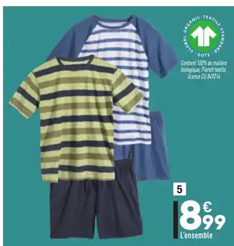 ALDI Pyjama Short offre