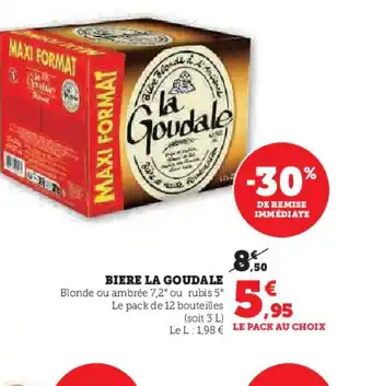 Hyper U BIERE LA GOUDALE offre