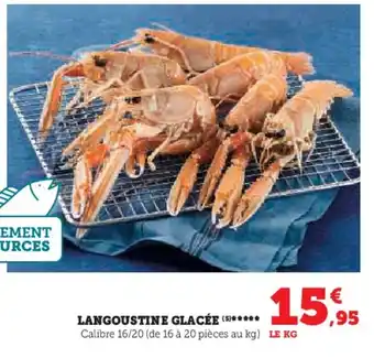 Hyper U LANGOUSTINE GLACÉE (5)***** offre