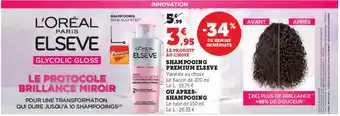 Hyper U SHAMPOOING PREMIUM ELSEVE offre
