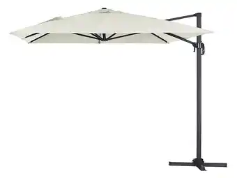 Bricorama Parasol jardin déporté Alu Sun 4 - Rectangle - 3 x 4 m - Ecru offre
