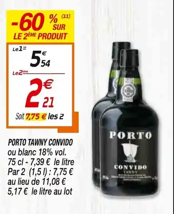 Netto Porto Tawny Convido offre