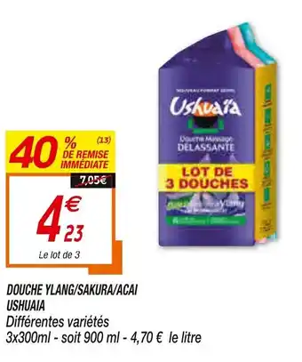 Netto Douche Ylang/Sakura/Acai Ushuaia offre