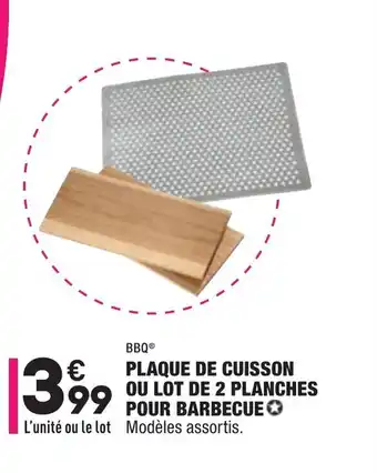 ALDI Plaque de Cuisson ou Lot de 2 Olanches Pour Barbecue offre