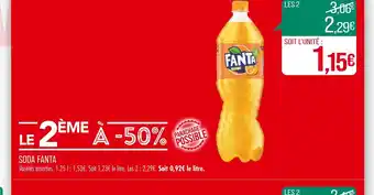 Match FANTA SODA offre