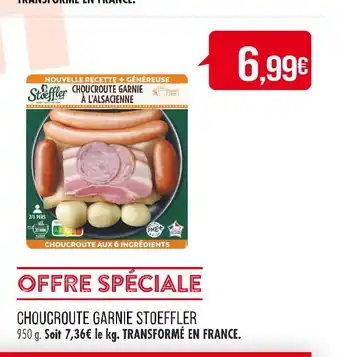 Match STOEFFLER CHOUCROUTE GARNIE offre